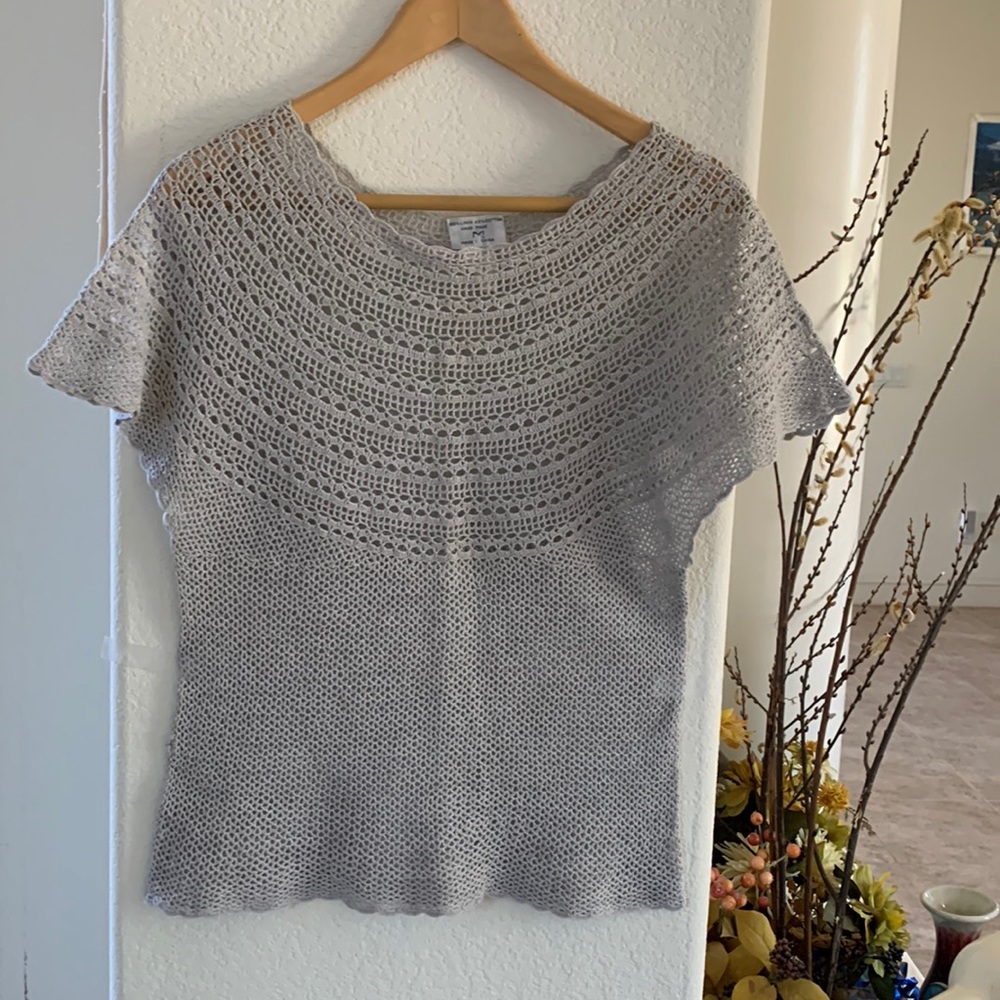 Vintage Hand crocheted  tops